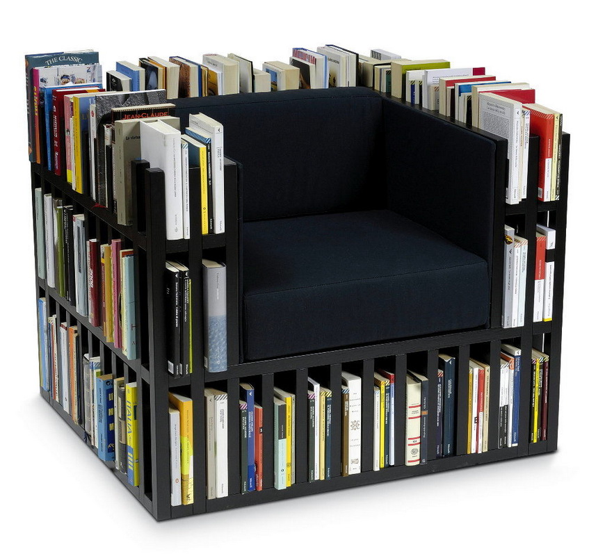 Зона для чтения-оригинальная функциональная мебель