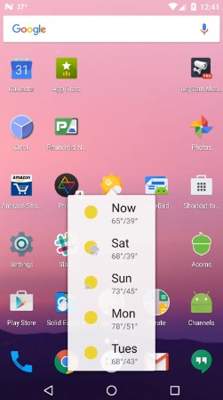 Android N будет распознавать силу нажатия на дисплей - скриншот