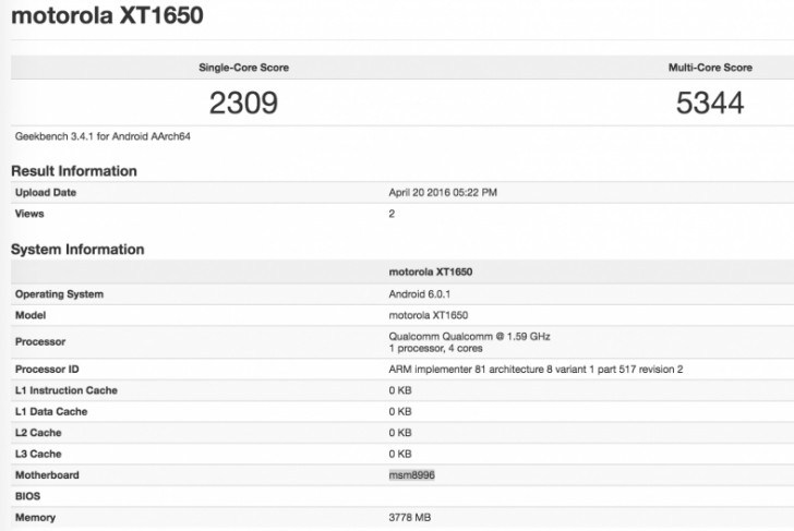 Флагманский смартфон Moto получит SoC Snapdragon 820 и 4 Гб ОЗУ (2)