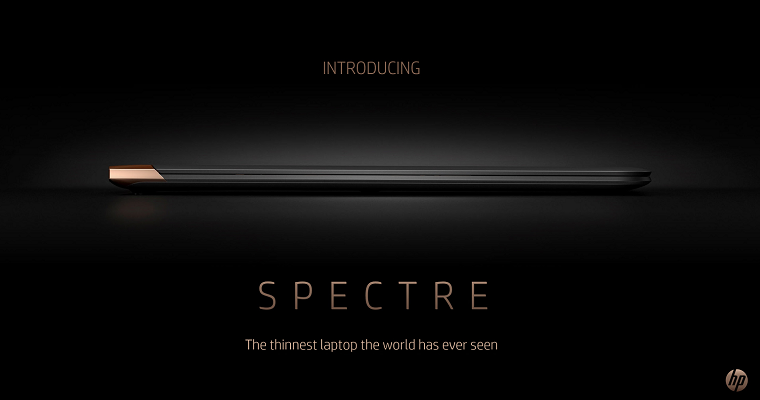 Компания HP представила самый тонкий ноутбук в мире — Spectre 13