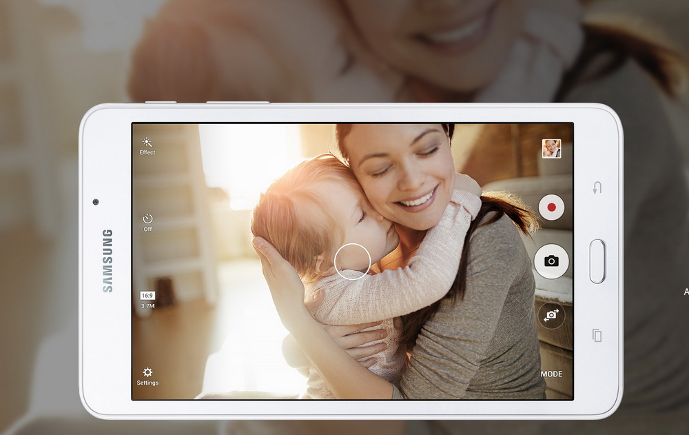Samsung Galaxy Tab A 7.0 2016 - Камера