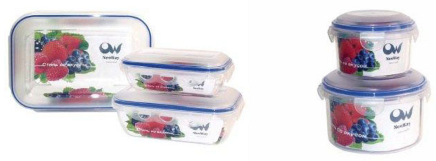 пластиковые контейнеры для еды