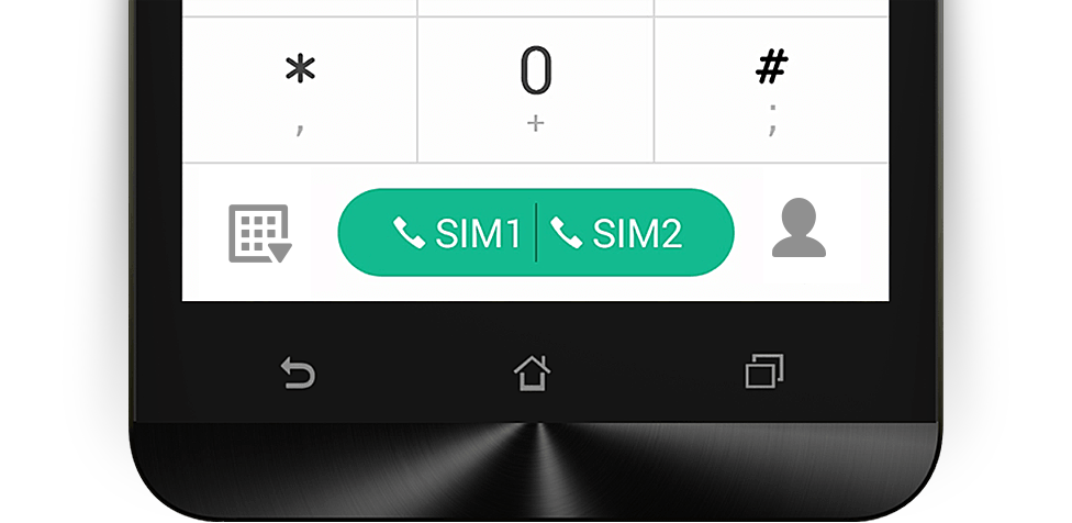 Asus Zenfone Go-поддержка двух SIM-карт