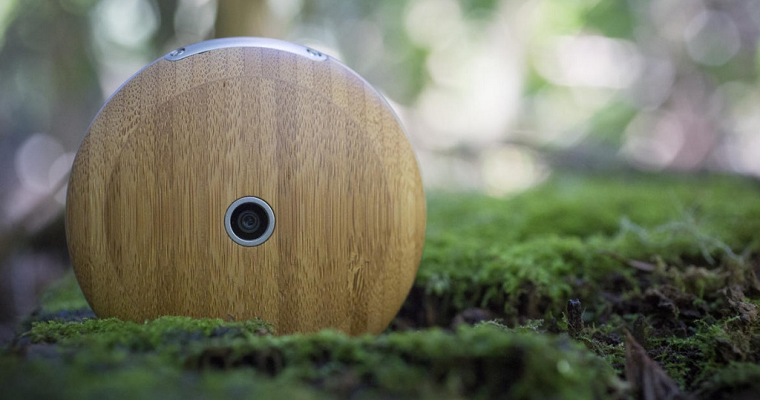 Калифорнийский стартап Monohm представил круглый деревянный антисмартфон Runcible