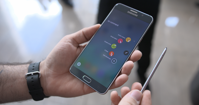 В сеть попало первое «живое» фото Samsung Galaxy Note 7