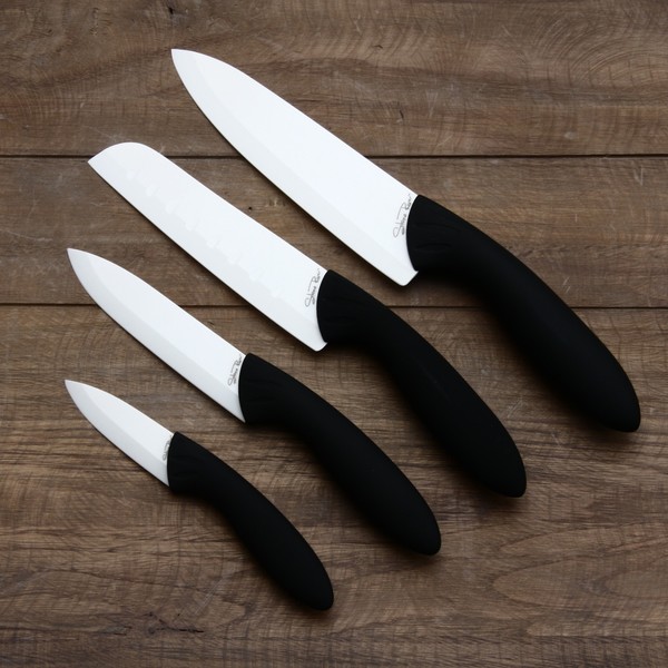 Белые керамические ножи-Набор
