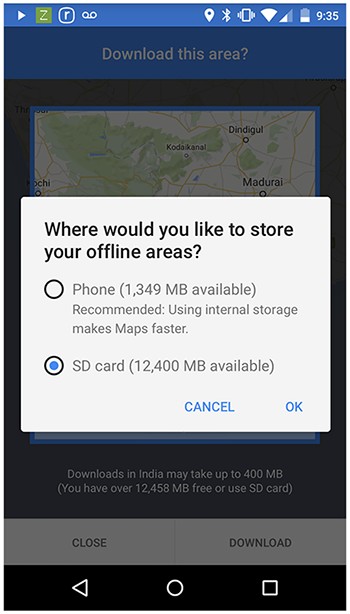 Google Maps для Android теперь вообще не потребляют мобильный трафик (2)
