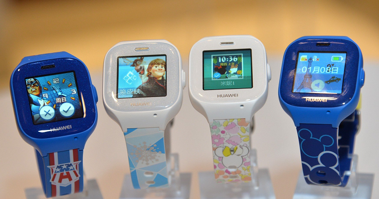 Компания Huawei создала смарт-часы для детей с GPS