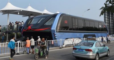 В Китае испытывают транспорт будущего