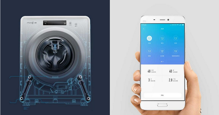 Компания Xiaomi представила «умную» стиральную машину MiniJ