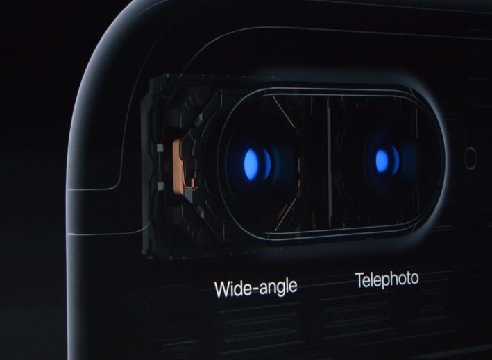 iPhone 7 Plus-сдвоенная камера