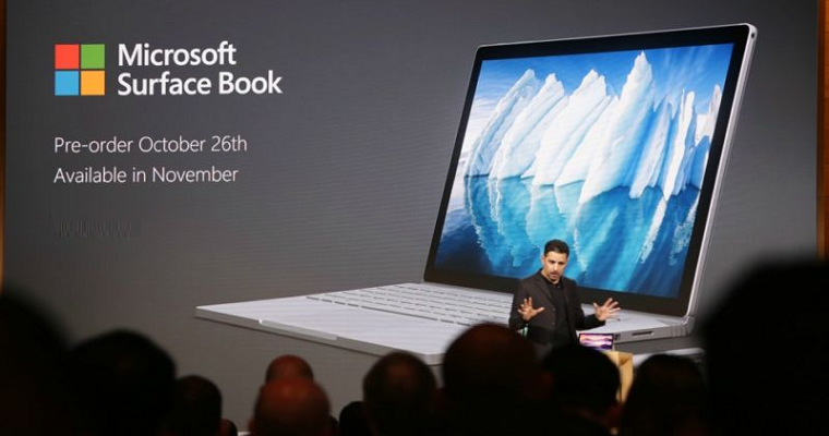 Компания Microsoft официально представила Surface Book i7