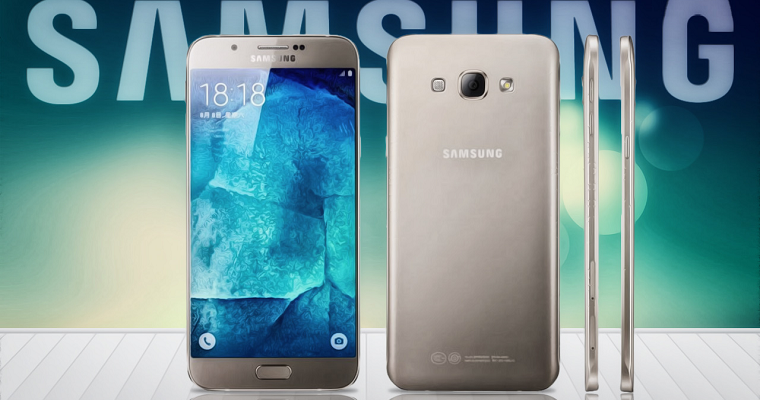 Компания Samsung представила свой новый металлический смартфон — Galaxy A8 (2016)