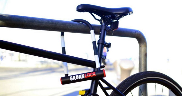 SkunkLock — замок-вонючка, призванный бороться с ворами велосипедов