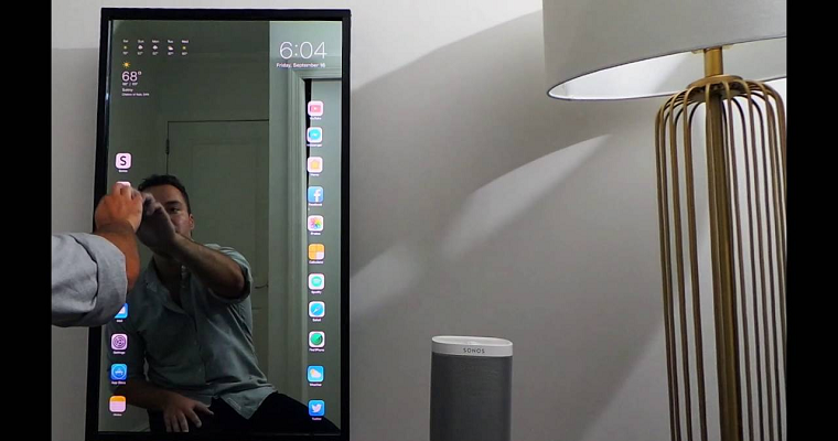 Дизайнер Rafael Dymek создал волшебное зеркало Apple