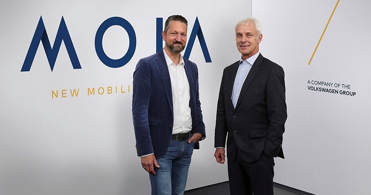Компания Volkswagen запустит сервис общественного такси под названием Moia
