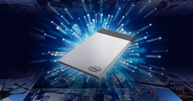 Компания Intel выпустила компьютер размером с кредитную карту