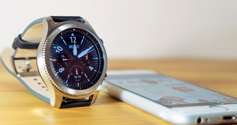 Особливості використання смарт-годинників Samsung Gear S3 с iPhone