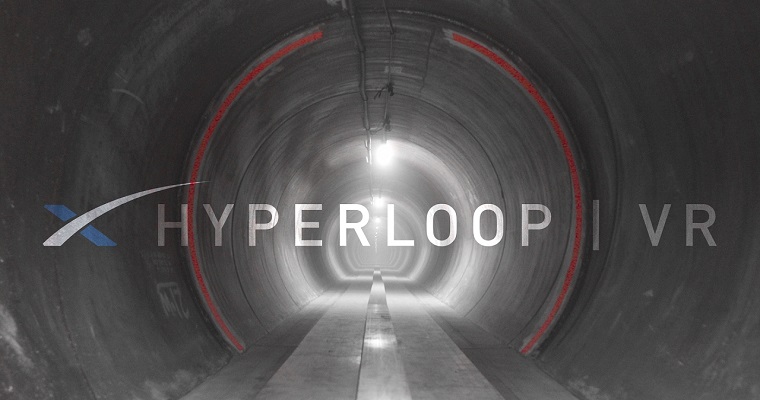 В сети появилось панорамное видео тестовой поездки в Hyperloop