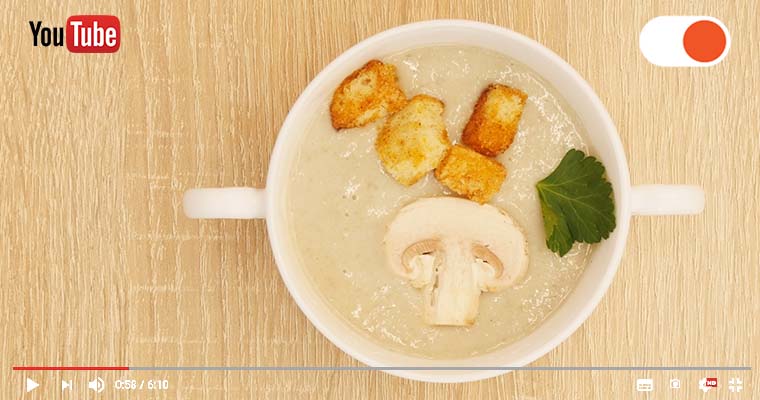 Нежный Крем-суп из Шампиньонов — Готовим вкусно и легко