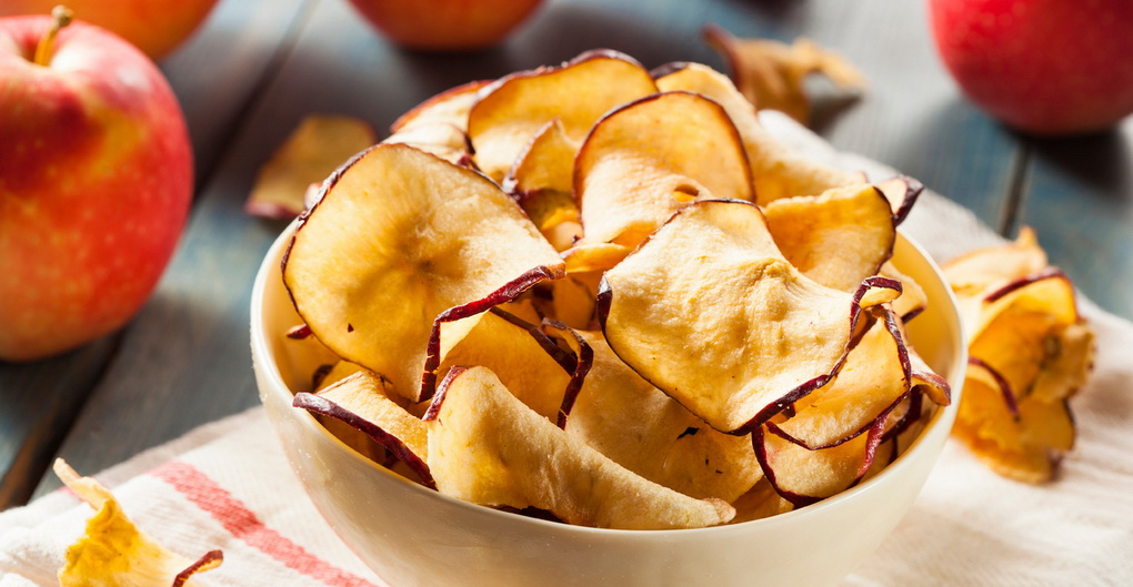 Baked Dehydrated Apples Chips