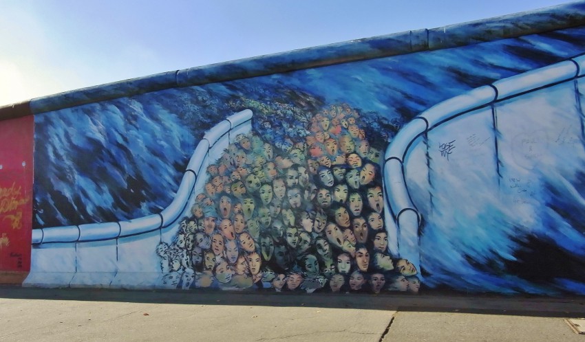 Папка «Фото», Стрит-арт-история развития и лучшие примеры уличного искусства – граффити на Берлинской стене.