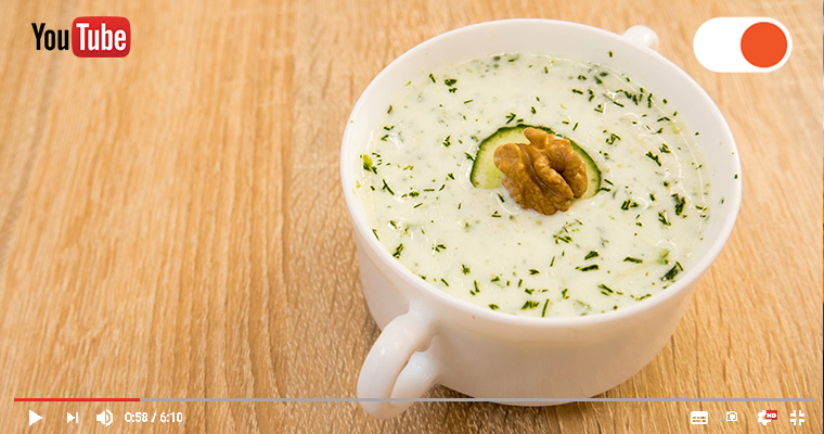 Холодний Суп “Таратор” – Готуємо смачно і легко