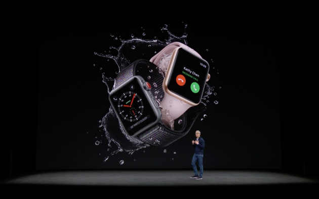 Apple Watch Series 3-фото с мероприятия