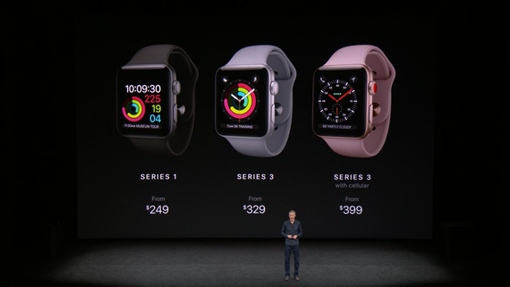 Apple Watch Series 3-цены