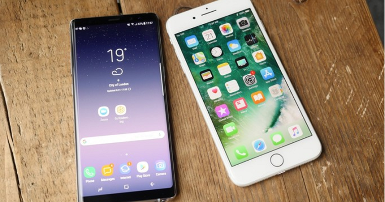 Galaxy Note 8 проти iPhone 7 Plus: битва флагманів