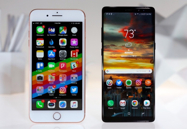 Обзор новых яблочных смартфонов iPhone 8 и iPhone 8 Plus – конкуренты