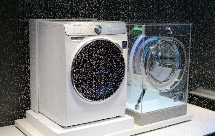Samsung на IFA-2017-новая стиральная машина с обратно вращающимся барабаном