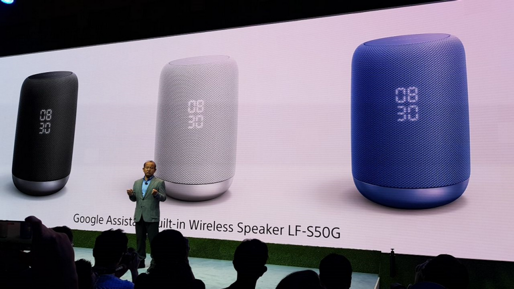 Sony Wireless Speaker LF-S50G-колонка фото с мероприятия