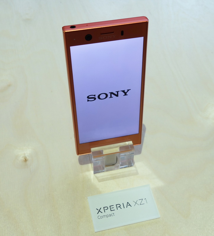 Sony Xperia XZ1 Compact-дизайн