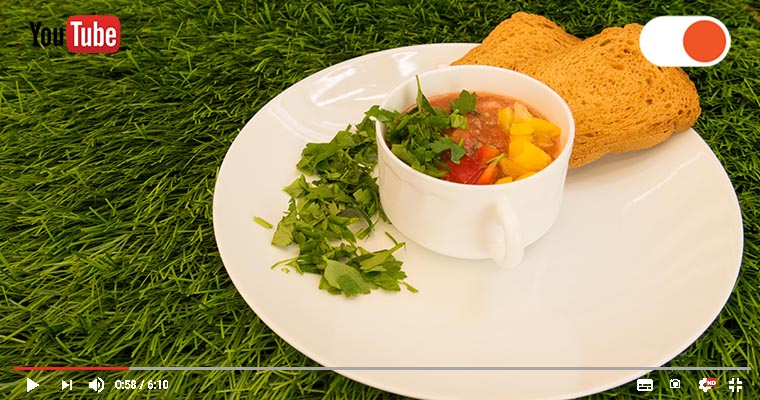 Холодный Суп «Гаспачо» — Простые рецепты вкусных блюд
