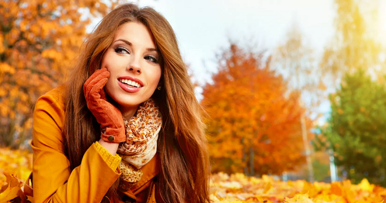 Осенний уход за волосами и кожей лица