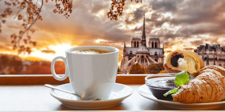 Папка «Фото», фото Кофе с молоком — Франция