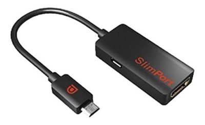 Несколько простых способов как подключить смартфон к телевизору - переходник HDMI