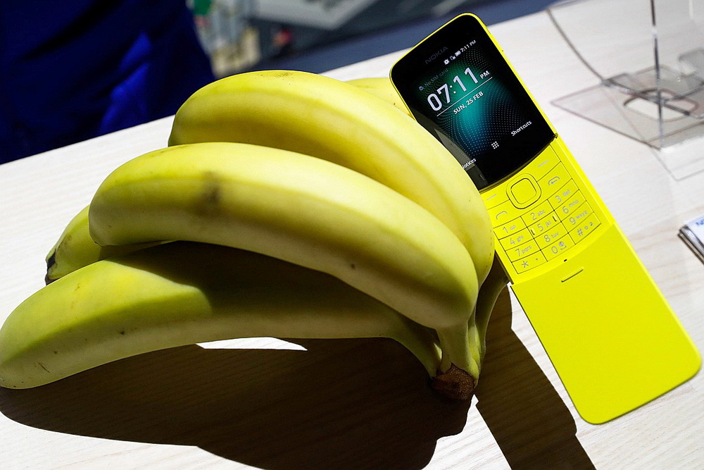 Mobile World Congress 2018-Nokia 8110 4G бананофон