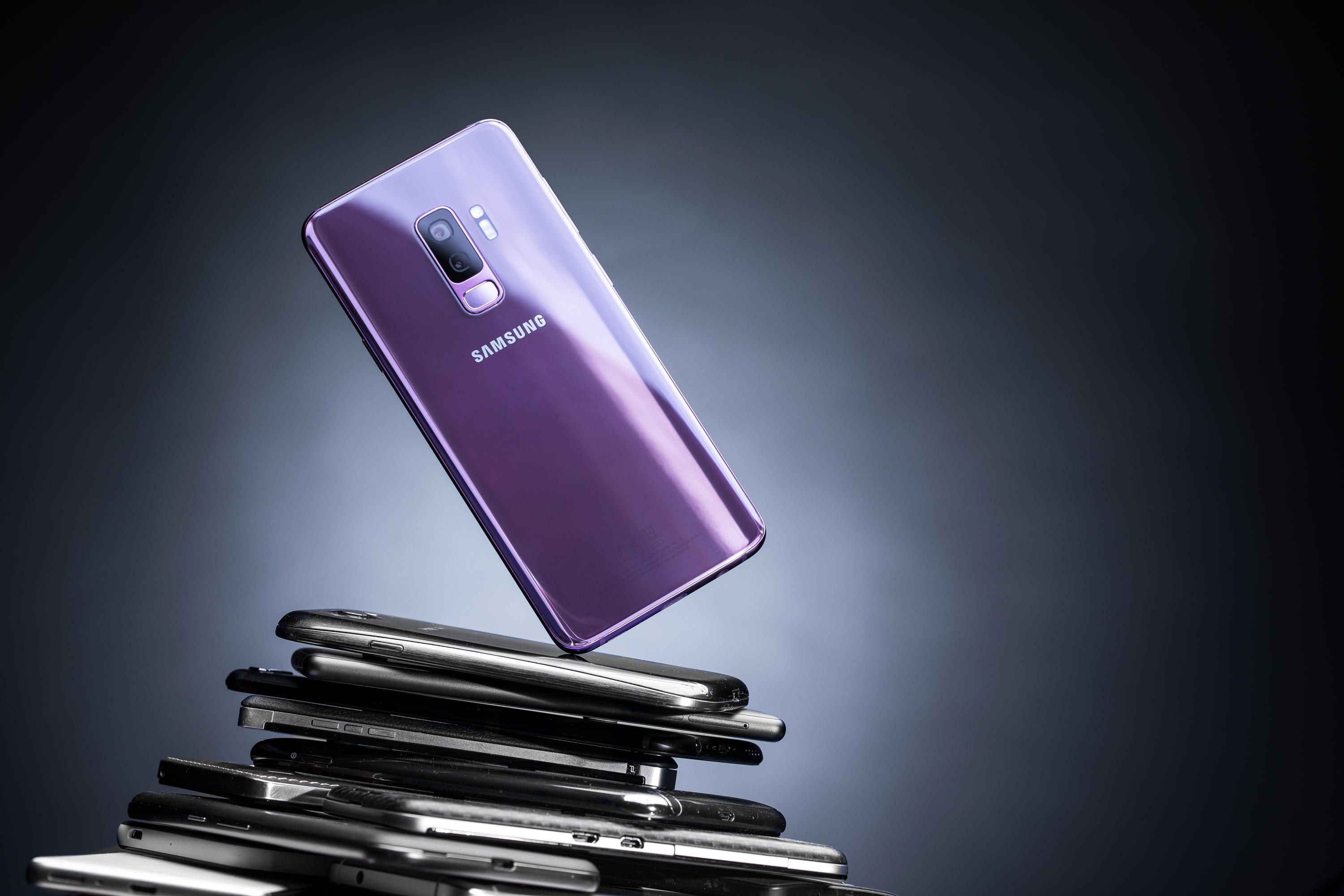 Топ-5 смартфонов на Android - Samsung Galaxy S9+ задняя панель