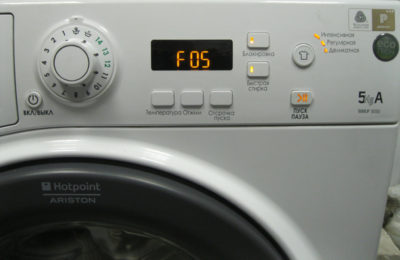 Ariston (коди помилок пральних машин Ariston)