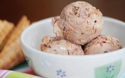 Рецепт шоколадного мороженого для приготовления в мороженице