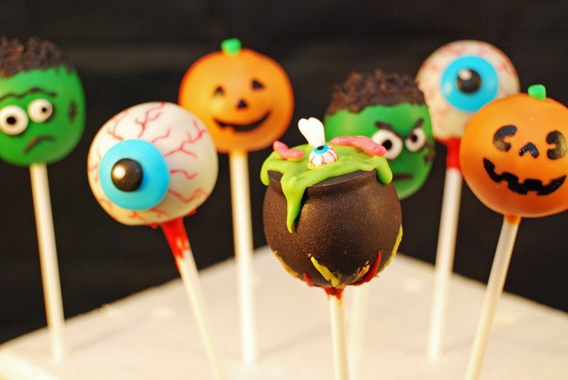Pop cakes-Halloween