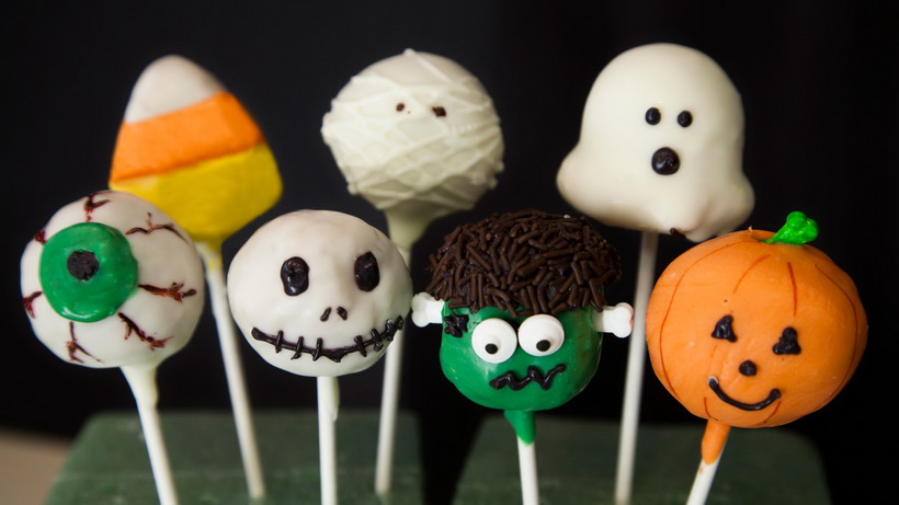 Pop cakes-на Halloween