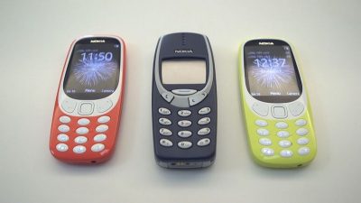 Кнопочный телефон Nokia 3310 (2017) Dark Blue