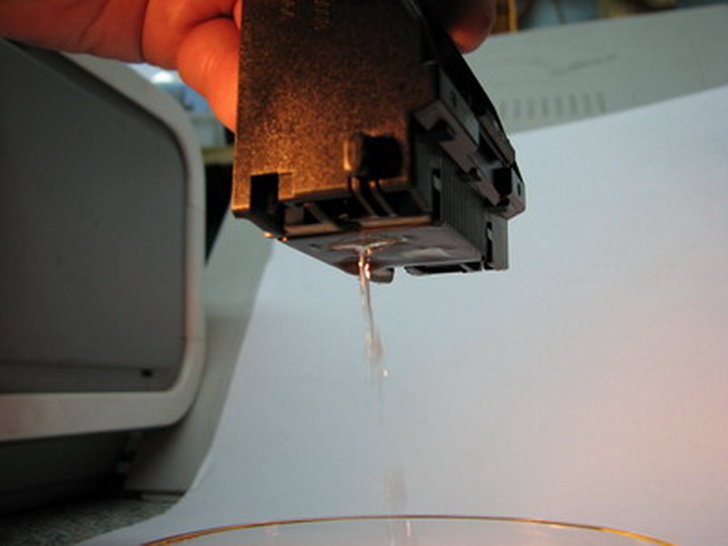 Фото для прочистки печатающей головки epson