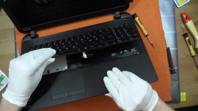 Глубокая чистка клавиатуры