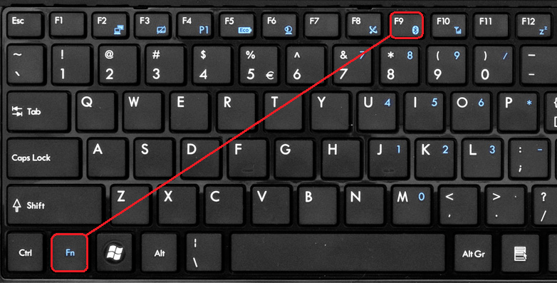 Как отключить блютуз на ноутбуке msi