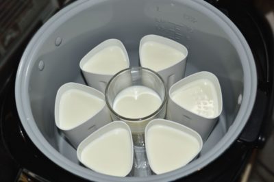  Натуральний йогурт у мультиварці