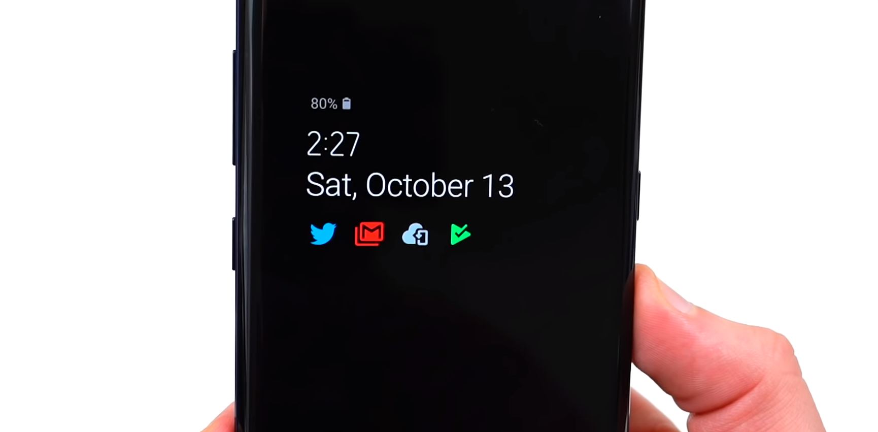 One UI от Samsung. Обзор новой оболочки для смартфонов - always on display